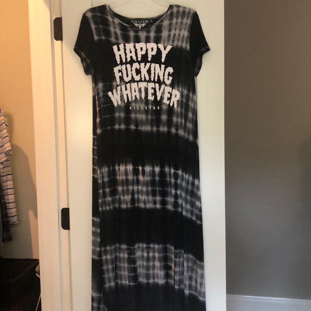 Like new, Tie-Dye Killstar top